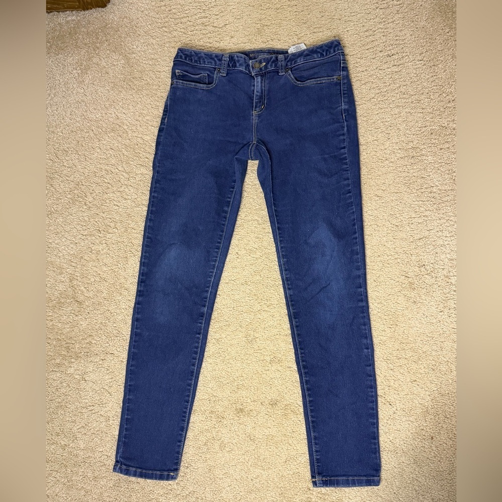 Michael Kors Women's Dark Blue Skinny Jeans - Picture 5 of 6